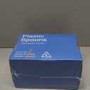 Dealusy 360 Count Clear Plastic Spoons Disposable, BPA-Free, Heat Resistant, Solid and Durable Disposable Spoons Heavy Duty Bulk, Premium Spoons plastic disposable for Party Supply