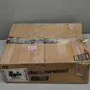 WITSHOCK 5x7 Area Rug for Living Room, Washable Rugs for Bedroom Kitchen Nursery Dining Room Office, Modern Neutral Wave Striped Rugs, Soft Thin Carpet Non Slip Low Pile for Home Decor, Blue