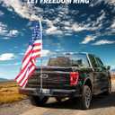 JOYTUTUS Hitch Flag Pole Holder for Standard 2 Inch Receivers, Fits Truck RV SUV Pickup Camper Trailer Hitch Mount Flagpole Holder with Hitch Receiver