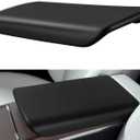 BASENOR Tesla Model S Model X Center Console Cover Non-Slip TPE Armrest Cover [No Logo] Protector Armrest [Proprietary Design] 2021-2026 Tesla Interior Accessories Black