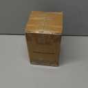 Bariatric Meal Prep Containers, 8 oz Bariatric Portion Control Food Storage Containers with Two 4 oz Compartments (3 Pack), Reusable Glass Snack Containers with BPA Free Airtight Lids (Black)