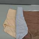 J-pone Womens Underwear Cotton High Waisted Strech Soft Full Coverage Briefs Ladies Postpartum Panties 5 Pack, 3XL/4XL, Count Of 4