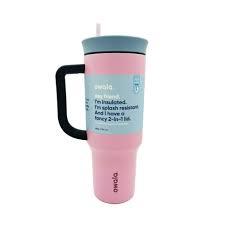 Owala® 40 oz Travel Tumbler SS Pink Skies