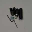 Billiard Training Device, Improve Accuracy Eliminate Visual Errors Correct Bar Action Beginners for Pool Cue Practice (Black)