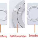 Aluminum Heavy Duty Lazy Susan Rotating Turntable Bearing Swivel Plate Hardware for Dining-Table (20 inch)