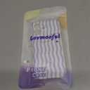 Lovmooful for iPhone 16 Case Cute Color Wavy Striped-Blue&White