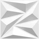 STICKGOO 33 Pack 3D Wall Panels for Interior Wall Decor, 12''x12'' PVC Textured Panels, White Accent Wall Panles for Living Room, Bedroom, TV Background