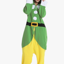 Unisex Adult Onesie Pajamas, Women Men Flannel Halloween Cosplay Costume/Homewear/Sleepwear XL