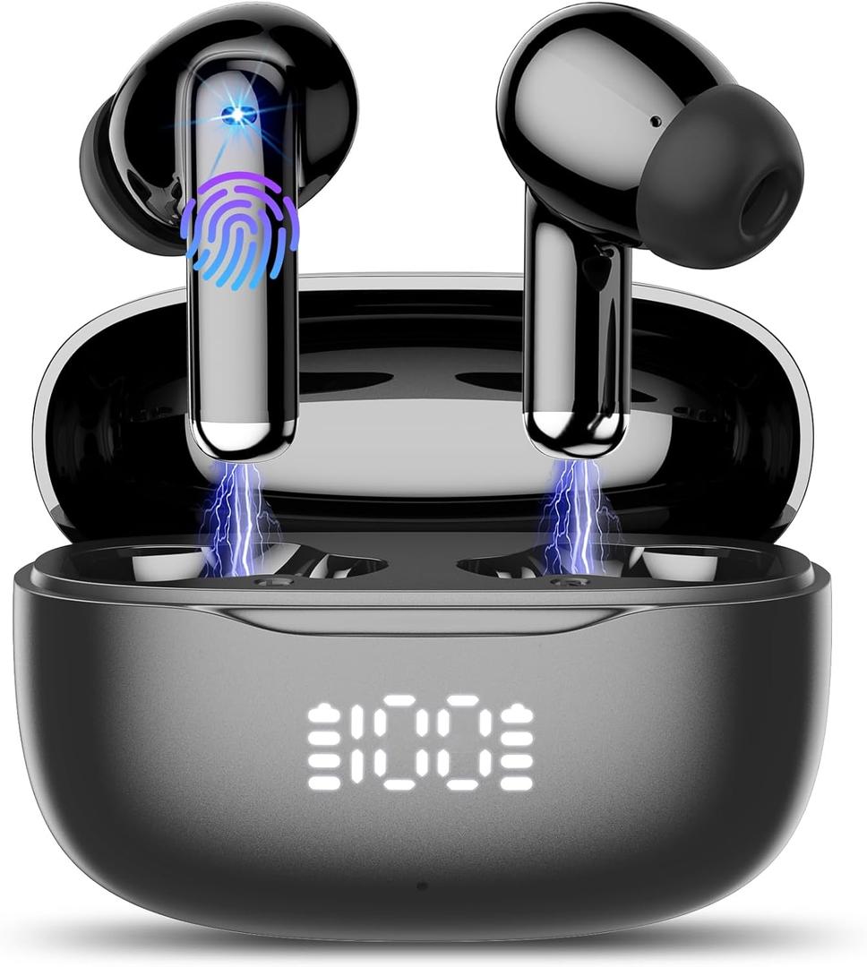 AI Translation Earbuds Real Time, 134 Languages Translator Earbuds, 6 Translation Modes, 40H Audifonos Traductores, No Subscription Translation Headphones for Travel/Business/Learning