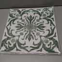 Peel and Stick Floor Tile Waterproof: 11.81in *11.81in 10 Pcs Vinyl Flooring Self-Adhesive Black and White, Peel and Stick Flooring for Kitchen, Dining Room, Bedroom and Bathroom