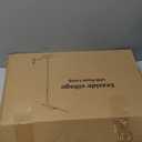 Bright Floor Lamp, 18W/2000LM Silver LED Floor Lamp with Double Head, Adjustable Gooseneck Dimmable Craft Light for Sewing Tatoo PuzzleEye Caring Reading Lamps for Living Room Bedroom Office