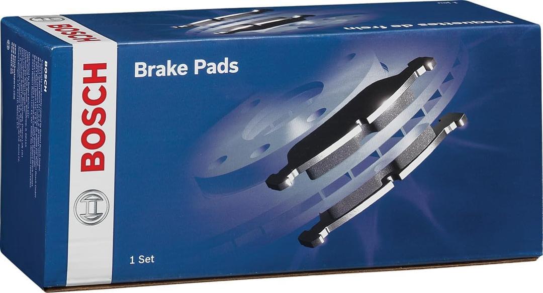 BOSCH BE1113H Blue Ceramic Disc Brake Pad Set With Hardware - Compatible With Select Lexus GS300, GS350, GS430, GS450h, GS460, IS250, IS350; REAR