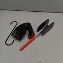 1PC Brake Caliper Compression Tool+2PCS Caliper Hanger,360 Swing Brake Caliper Tool for Brake Pad Replacement, Heavy Caliper Piston Compressor Tool Car Tools for Vehicles (+2 Caliper Hangers/Red)