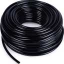 MIXC 100ft 1/4 inch Blank Distribution Tubing Drip Irrigation Hose Garden Watering Tube Line