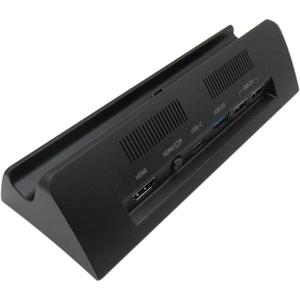 Adapter Charging Dock Compatible w/3 USB Port for Nintendo Switch Console TV Video