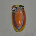 JA-RU Stretchy Carrot Squishy Sensory Toy (1 Unit) Stress Relief Sand Filled Fidget Autism Toys. Easter Gifts for Kids, Party Favors. 5560-1-Carrot