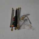 Xiny Tool Pressure Washer Extension Wand, 10 Pack Power Washer Lance with 5 Atomization Nozzle Tips,1 Gutter Cleaner Attachment Curved Rod, 1/4" Quick Connect, 4000 PSI