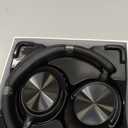 TAGRY Hybrid Active Noise Cancelling Headphones 100H Playtime Wireless Over Ear Bluetooth Headphone with Fast Charging HiRes Audio Comfort Earcups Headsets for Travel Home Office Phone PC Black