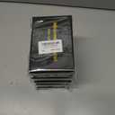 5 x [High-Capacity] Wallet for Men with 2 ID Windows, 15-18 Credit Card Holder, Smart Pop-Up Bifold RFID Blocking Metal Case, Tactical Compact Wallet, Money Clip, Birthday Gifts for Him, Mens Front Pocket