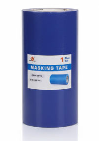 Multi-Surface Painter's Tape, UV Anti Residue Free Blue Tape, Wall Painting Masking Tape with Sharp Lines for Indoor Outdoor Painting, 9 inch x 60 Yard
