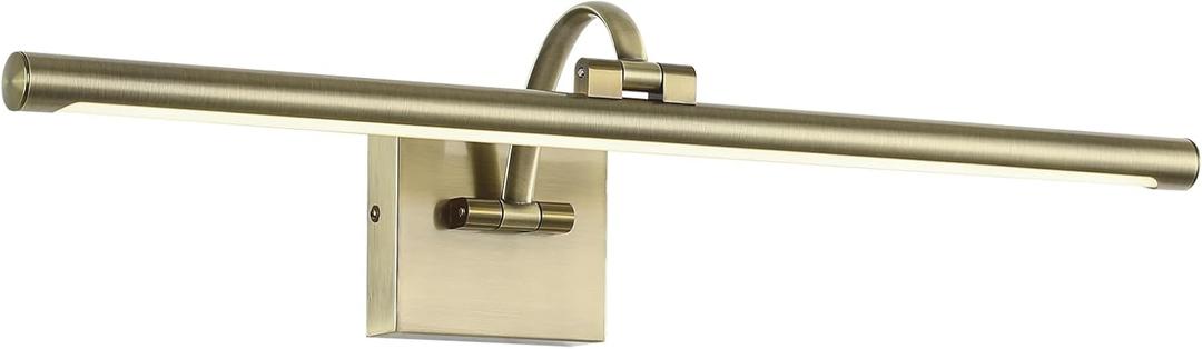 LED Picture Lights for Wall Hardwired Antique Bronze Picture Frame Light Dimmable Painting Lights for Portrait Artwork 23.62 inch 14W 2700K