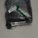 QWORK Storage Shelving Unit Cover, Wire Rack Cover for Shelf 48"x18"x72", 210D Oxford Cloth, Keeps Rack Clean, for Home, Office, Storage, Garage, Black