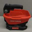 Craftsman V20 Four Season Seed Spreader Handheld, 1.2 Gal, 6 Speed, Fertilizer Spreader, Salt, Ice Melt, Covers up to 5,000 sqf per Tub, Tool Only (CMCOE300B)