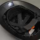 Full Brim Hard Hat Vented Safety Helmet for Construction OSHA Approved Cascos De Construccion Work Hard Hat for Men Women (black)