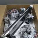 2 Pack 48 Inch Ceiling Fans without Light Remote Control, 6-Speed, Quiet Reversible DC Motor, 3-Blade, Industrial Indoor/Outdoor Ceiling Fan No Light for Living Room Patio, Black