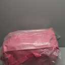 12 Pack Extra Heavy Duty Large Moving Bags with Strong Zipper & Comfortable Handles, Sturdy & Durable Clothes Storage Bags Totes Bins, Packing Moving Boxes for College Supplies, Pink