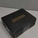 Gold Door Knobs Privacy Door Knob Satin Brass Door Knob Interior Brushed Gold Door Knobs for Bedroom and Bathroom, Zinc Alloy 1 Pack