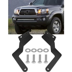 NORTHYUN 30’’ Front Lower Hidden Bumper LED Light Bar Mounting Bracket Kit Compatible with 2005-2015 Toyota Tacoma