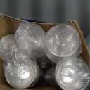 JOLLY CHEF 9 oz Clear Plastic Cups, 600 Pack Clear Disposable Cups Tumblers Perfect for Wedding, Thanksgiving, Birthday, Halloween, Christmas Party