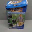 Walking Cane for Men & Women with Alarm, LED Light and Foldable Handle, Foldable, Adjustable, Lightweight, Free Self Standing Walking Cane for Seniors & Adults (black)