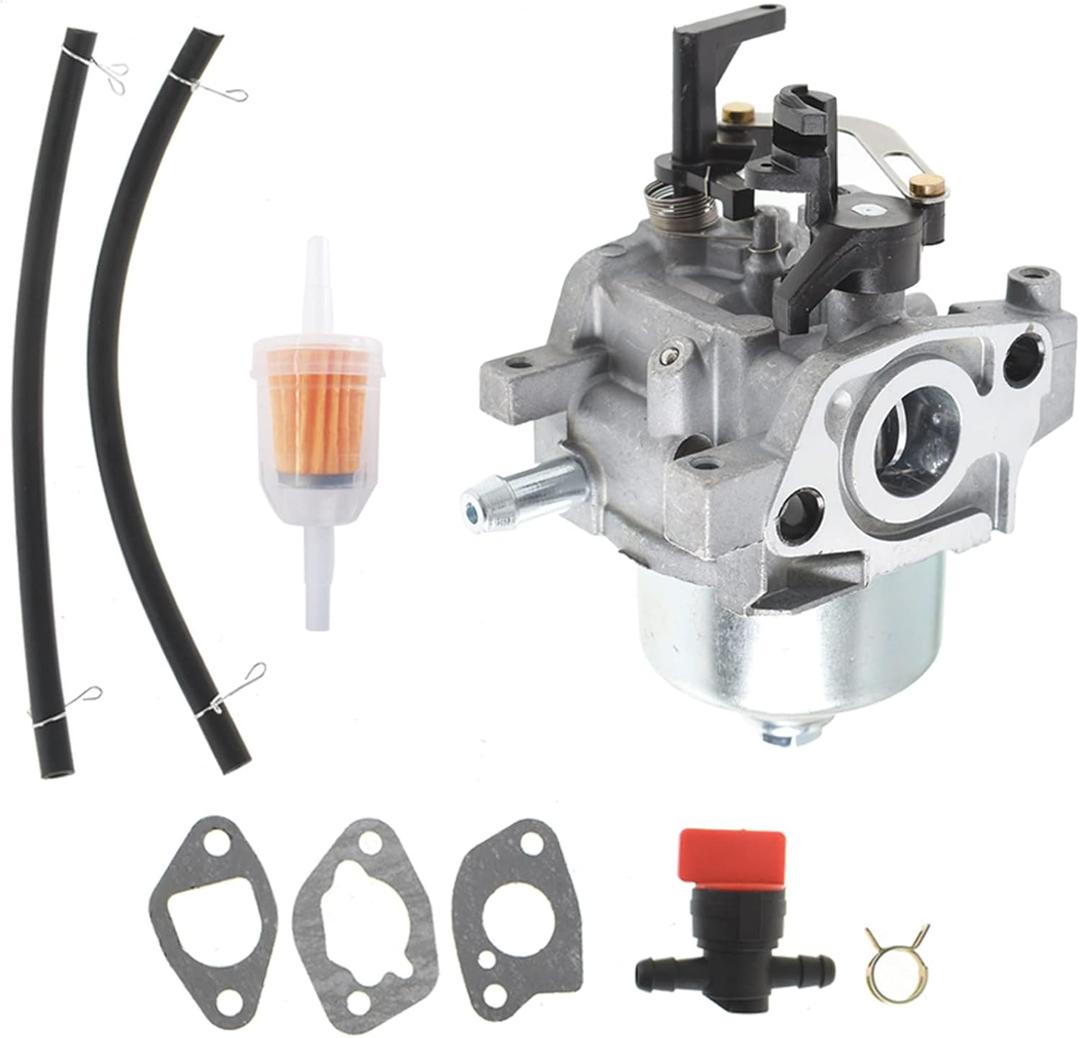 WFLNHB 14853 68-S Carburetor Replacement for Kohler XT6.5 XT6.75 XT650 XT675 XT650-2027 XT650-3018 XT675-0005 XT675-2011 Engine Lawn Mower with Shut Cut Off Valves Fuel Filter