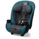 Safety 1st Ellaris 3-in-1 Convertible Car Seat, Slim Fit Design, Rear & Forward-Facing, 5-Position Headrest, 3-Across Fit, Travel-Friendly with Machine-Washable Seat Pad, Peacock Blue, Manufacturing date: 11/19/2025