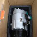 PHOBOOS A/C Compressor with Clutch Compatible with Kia Forte 2014-2018 1.8L/2.0L; Forte Koup 2014-2017, Forte5 2014-2018 & Hyundai Elantra GT 2013-2017, 2.0L, Fast Cooling, Ref.CO29274C