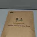 Susurration Muslin Baby Drool Bibs 6Pack Soft Square Adjustable Baby Bandana Bibs for Unisex Girls & Boys (Multicolored)