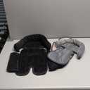 COOLBEBE Upgraded 3-in-1 Babybody Support for Newborn Infant Toddler - Extra Soft Car Seat Insert Cushion Pad, Perfect for Carseats, Strollers, Swings, Black