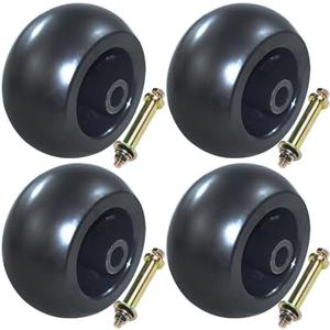 LAWNEAGLE 4 Pack 1-603299 Anti Scalp Roller Kit Replaces eXmark 1-603299 Anti-Scalp Roller, Toro 1-603299, 1 603299, Toro 68-2730, 116-9981, 103-4051, 103-3168, 103-5364, 103-7263, 109-2098, 103-7363