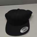 Flexfit Premium Snapback Cap (One Size, Black)