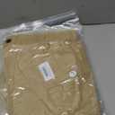 2 x Men's Cargo Shorts Drawstring Classic Chino Stretch Shorts with 6 Pockets