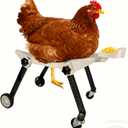Medium-Scale Pet Chicken Wheelchair - Adjustable Mobility Aid Cart for Injured/Disabled Poultry, Comfortable Fit to Support Free Movement, Ideal for Medium-Sized Pet Chickens