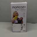 Momcozy Baby Carrier - Ergonomic, Cozy and Lightweight Carrier for 7-44lbs, Effortless to Put On, Ideal for Hands-Free Parenting, Enhanced Lumbar Support, Purehug for Infant to Toddler, Black