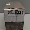 Kakanuo Cordless Table Lamp, 3 Color Stepless Dimming, 5000mAh Rechargeable Battery Powered, Outdoor LED Lamps, for Dining Room, Living Room, Bedroom, Bar, Cafe, Restaurant, Patio, Camping - Black