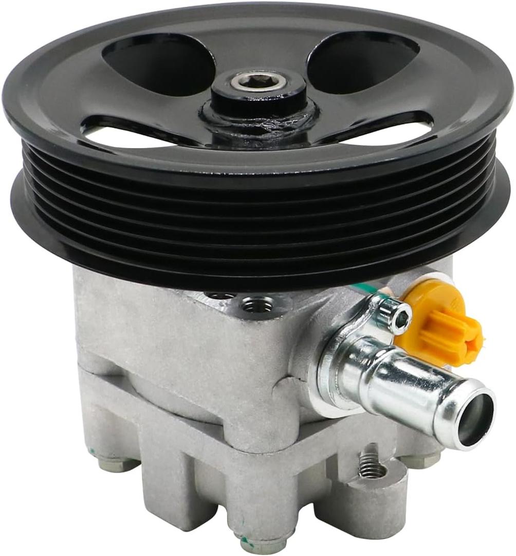 Chefull Power Steering Pump with Pulley & Pipe Fits for Suzuki SX4 2.0L 2010 2011 2012 2013, Replace 4911054L00, 21-4051