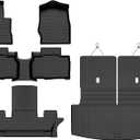Auxko Floor Mats Cargo Mat Backrest Mat for Ford Explorer 2020-2026