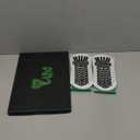 Lux Dual Grip Socks - Soccer Grip Socks for Men and Women. GripArray Performance & Comfort (Large, Green)