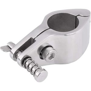 Aramox Boat Jaw Slide, 7/8" 316 Stainless Steel Marine Boat Jaw Slide Hinged Bimini Top Hardware Fitting