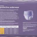 Amazon Basics Incontinence Underwear for Women, Protective, Disposable, Postpartum, Maximum Absorbency, Large, Lavender, 18 Count